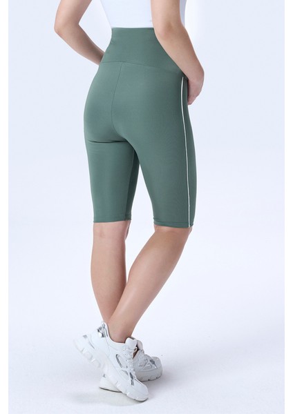 Imaj 357 Yeşil Renk Toparlayıcı ve Extra Esnek Etkili Yüksek Bel Hamile Tayt fiyatları