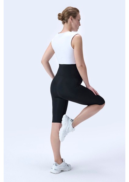 Imaj 349 Siyah Renk Toparlayıcı ve Extra Esnek Etkili Yüksek Bel Hamile Tayt modelleri