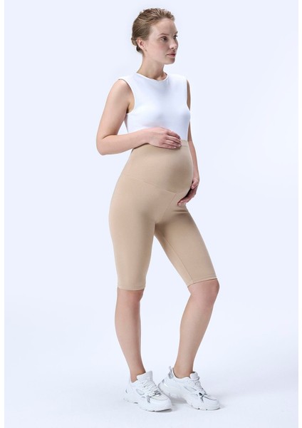 Imaj 715 Bej Renk Toparlayıcı ve Extra Esnek Etkili Yüksek Bel Hamile Tayt fiyatları