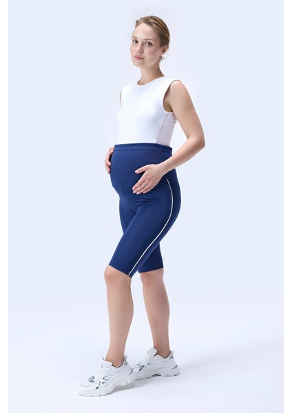 Imaj 357 Lacivert Renk Toparlayıcı ve Extra Esnek Etkili Yüksek Bel Hamile Tayt indirimleri
