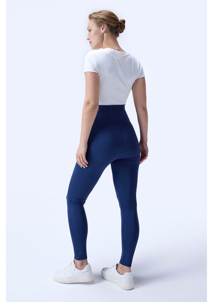 Imaj 714 Lacivert Renk Toparlayıcı ve Extra Esnek Etkili Yüksek Bel Hamile Tayt fiyatları