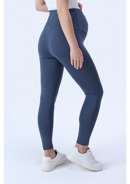 Imaj 344 Gri Renk Toparlayıcı ve Extra Esnek Etkili Yüksek Bel Hamile Tayt modelleri