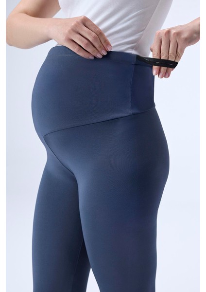 Imaj 344 Gri Renk Toparlayıcı ve Extra Esnek Etkili Yüksek Bel Hamile Tayt indirimleri