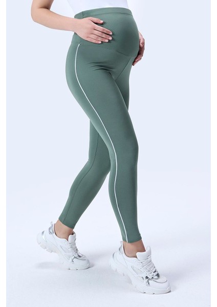 Imaj 356 Yeşil Renk Toparlayıcı ve Extra Esnek Etkili Yüksek Bel Hamile Tayt fiyatları