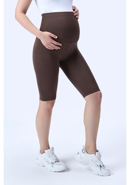 Imaj 715 Kahverengi Renk Toparlayıcı ve Extra Esnek Etkili Yüksek Bel Hamile Tayt indirimleri