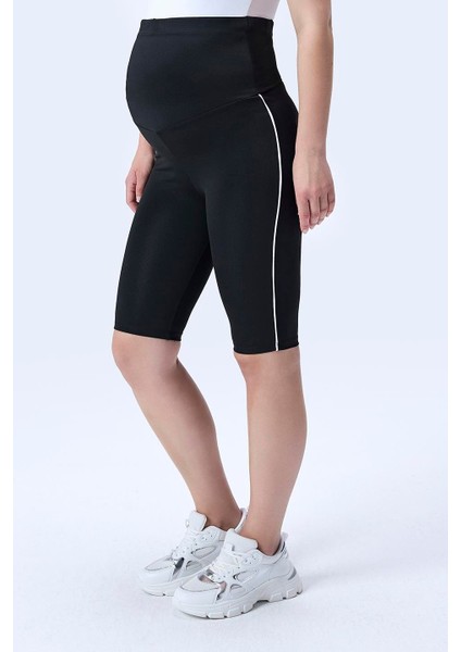 Imaj 357 Siyah Renk Toparlayıcı ve Extra Esnek Etkili Yüksek Bel Hamile Tayt modelleri