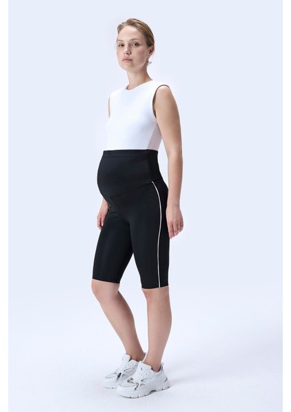 Imaj 357 Siyah Renk Toparlayıcı ve Extra Esnek Etkili Yüksek Bel Hamile Tayt fırsatları