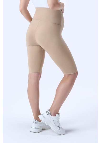 Imaj 715 Bej Renk Toparlayıcı ve Extra Esnek Etkili Yüksek Bel Hamile Tayt fırsatları