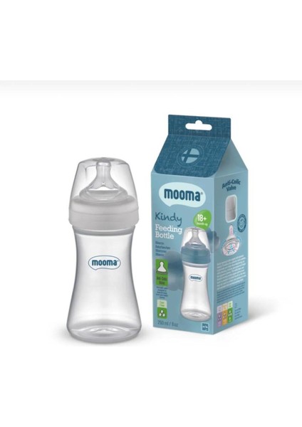 Antikolik Pp Biberon 250 ml 18 Ay Hızlı Akış Gri Renk fırsatları