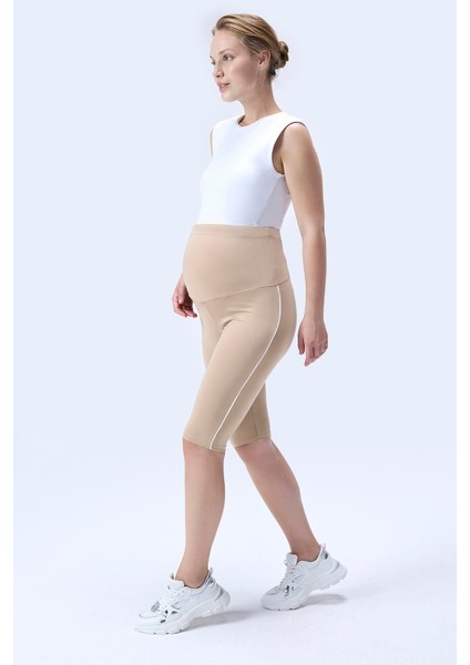 Imaj 357 Bej Renk Toparlayıcı ve Extra Esnek Etkili Yüksek Bel Hamile Tayt fiyatları