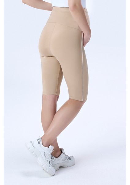 Imaj 357 Bej Renk Toparlayıcı ve Extra Esnek Etkili Yüksek Bel Hamile Tayt fırsatları