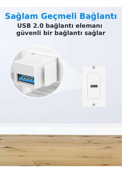 USB Priz Soketi - Siyah - EPH8600102 fiyatları