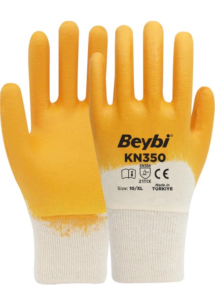KN350 Nitril Pamuk Eldiven (12ADET)