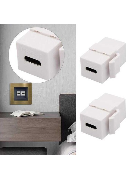 Type C Keystone Soketi - Beyaz - EPH8500101 fırsatları