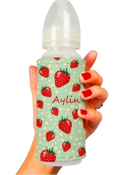 Özel Tasarımlı Bebek Biberonu, Kırmızı ve Yeşil Renk Seçenekleri