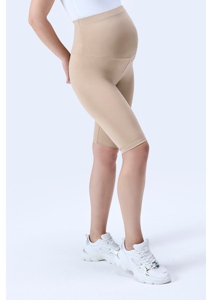 Imaj 349 Bej Renk Toparlayıcı ve Extra Esnek Etkili Yüksek Bel Hamile Tayt indirimleri