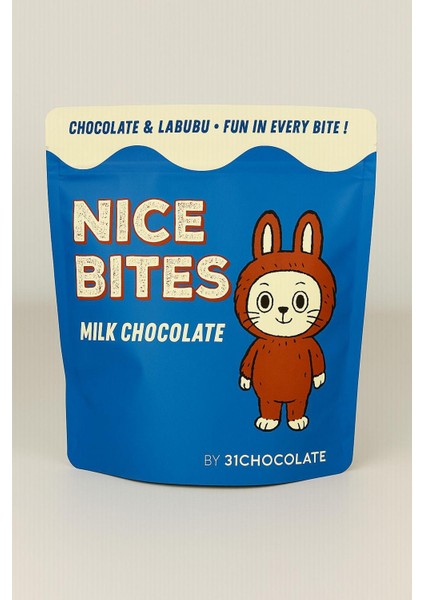 Nıce Bıtes Sütlü Çikolata Süperizli labubu