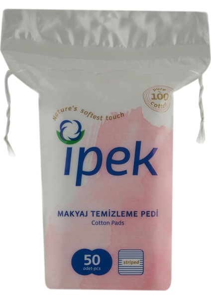 Ipek Cotton Makyaj Temizleme Pedi Kare 50ADET fiyatları