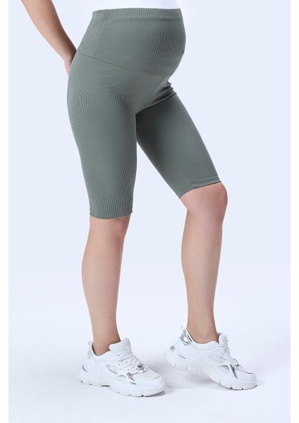 Imaj 364 Yeşil Renk Toparlayıcı ve Extra Esnek Etkili Yüksek Bel Hamile Tayt fiyatları