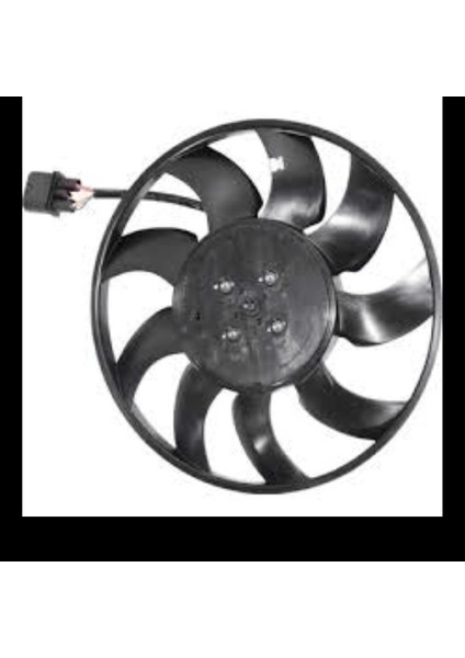 Audı A4 S4 16 ve Sonrası Uyumlu Fan Motoru Davlumbazsız (365MM-4 FIS-400W-9 Kanat) 8W0959455B Wısco
