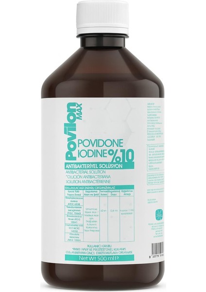 Povidon Iodine %10,5 500ML