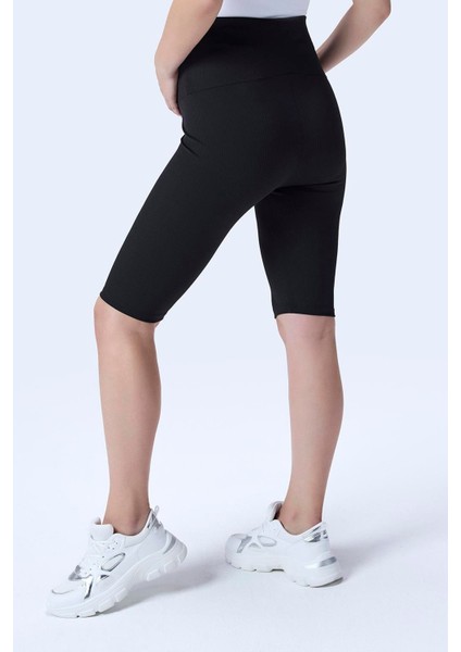 Imaj 364 Siyah Renk Toparlayıcı ve Extra Esnek Etkili Yüksek Bel Hamile Tayt modelleri