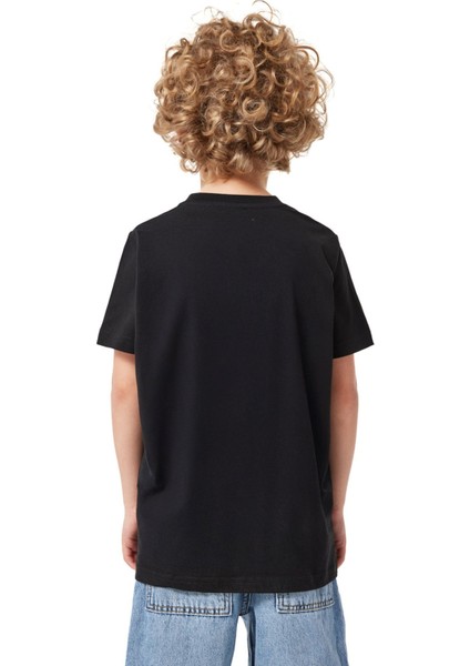 Lisanslı 2025 Şampiyonluk Logolu Özel Siyah Çocuk T-Shirt fırsatları