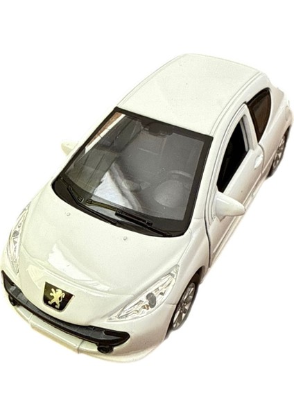 Peugeot 207 Oyuncak Araba Lisanslı Metal Çek Bırak 1/32 Beyaz fiyatları