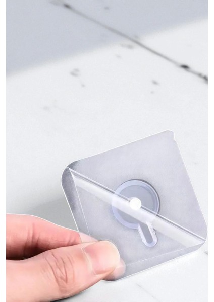 Yapışkanlı Duvar Vidası 12 Adet Çerçeve Askısı Vidalı Tırnak Kanca Şeffaf Duvar Askısı fırsatları