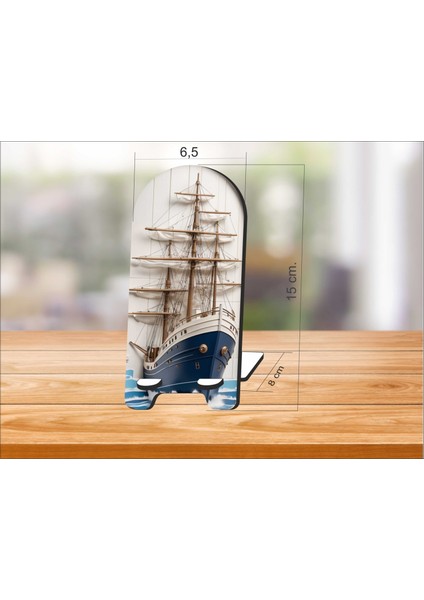 2 Adet Gemi Telefon Tutucu Masaüstü Telefon