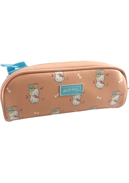 Sanrio Lisanslı Büyük Fermuarlı Kırtasiye Çantası (Hello Kitty) fırsatları