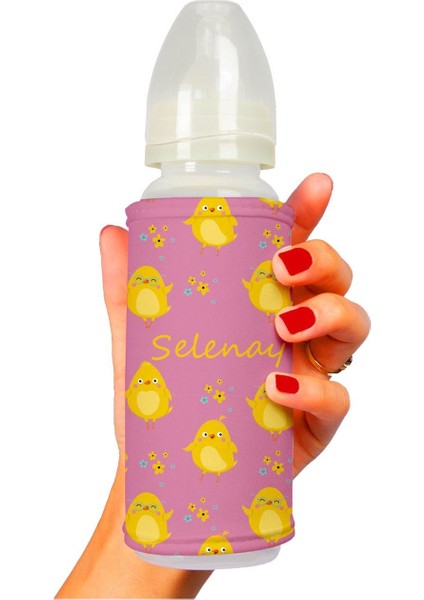 Özel Tasarım Bebek Biberonu, Pembe, 110249