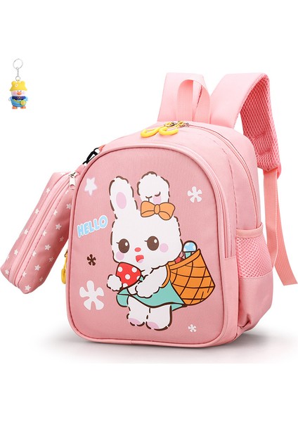 Çocuk Okul Çantası 3-5-6 Yaş Kalem Çantası ile Anaokulu Sırt Çantası Hafif Sevimli Sırt Çantası (Yurt Dışından)