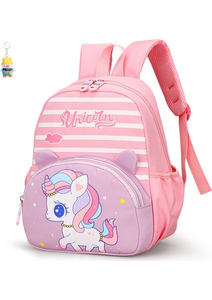 Anaokulu Okul Çantası Kız 3-5-6 Yaş Büyük Orta Küçük Sınıf Bebek Sırt Çantası Çocuk Prenses Küçük Sırt Çantası (Yurt Dışından)