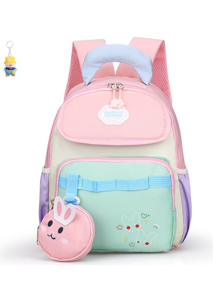 Çocuk Okul Çantası Erkek Sevimli Kolye 3-5-6 Yaş Anaokulu Sırt Çantası Dinozor Erkek Sırt Çantası (Yurt Dışından)