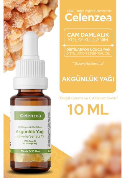 Sığla Günlük Yağı %100 Doğal Bitkisel Uçucu Yağ Akgünlük Yağı Frankincense Oil 10ML
