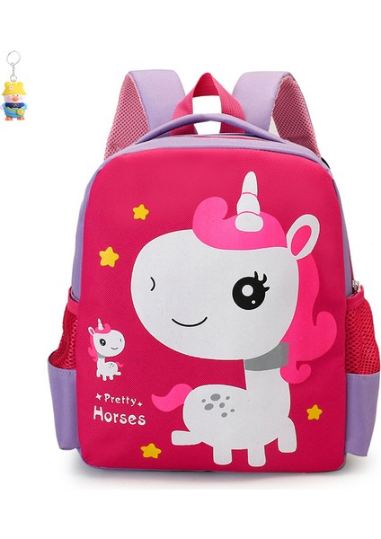 Dinozor Çocuk Okul Çantası Erkek Büyük ve Küçük Sınıflar 3-6 Yaş Anaokulu Sırt Çantası Erkek Karikatür Hafif (Yurt Dışından)