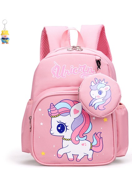 Anaokulu Okul Çantası Kız Büyük Orta Küçük Sınıf 3-5-6 Yaş 4 Sevimli Bebek Erkek Uzay Astronot Çocuk Sırt Çantası (Yurt Dışından)