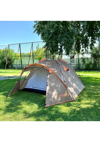 Iglo 4 Kişilik Çadır Argeus - Bagajlı Çift Tenteli - Otomatik Kurulum - ARG-204 - 4 Mevsim