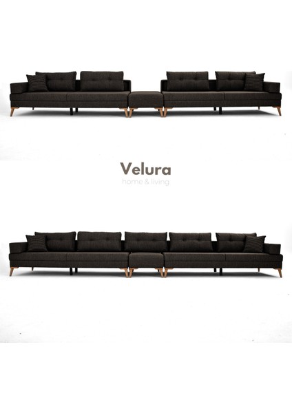 Zeri Lobi Koltuğu & Şark Köşesi - Koyu Kahve 169