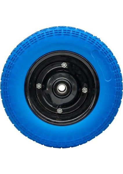 El Arabası Yük Taşıma Tekeri Rulmanlı Patlamaz Poliüretan Teker Pu Dolgulu Tekerlek 350X70 mm