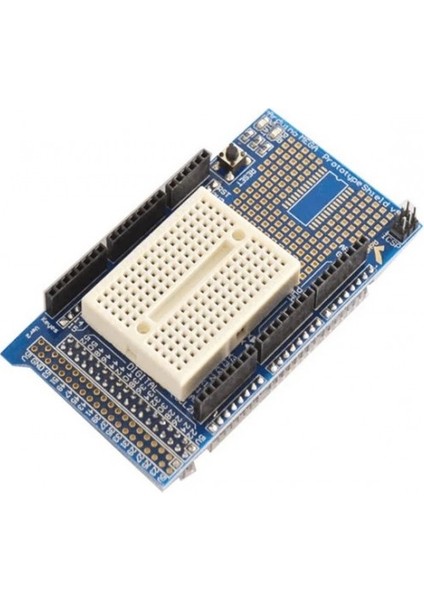 Arduino Mega Proto Shield + Mini Breadboard Hediyeli