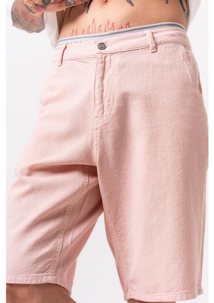 Erkek Parça Boya Şort Somon indirimleri