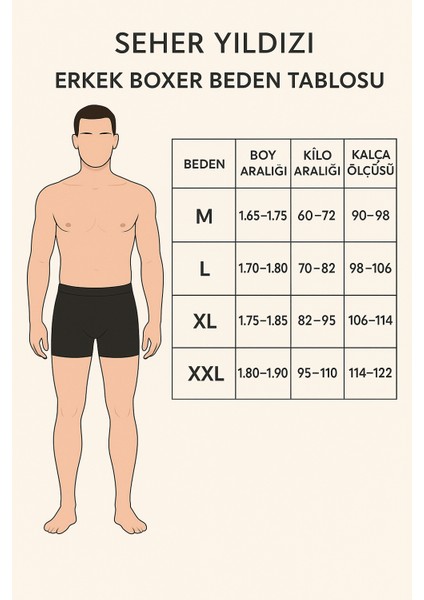 Erkek Likralı Boxer – Pamuklu, Esnek ve Rahat Iç Giyim fiyatları