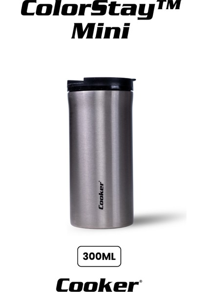 0.30 Lt Paslanmaz Çelik Termos Ofis Piknik Mama Termosu