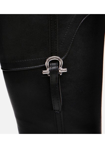 01CIH295530A100 SIYAH Kadın Çizme