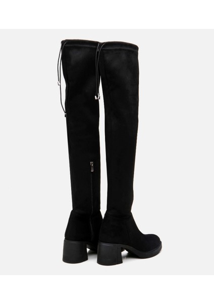 01CIH295480A100 SIYAH Kadın Çizme