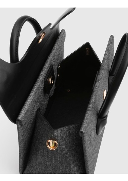 Fausta Siyah Kadın El Çantası fırsatları