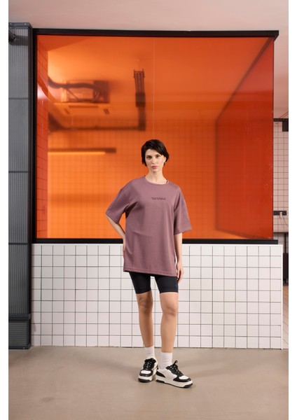 Kabartma Baskılı Modal Erkek T-shirt