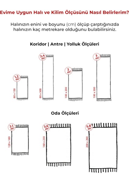 Afgan Türkmen Otantik Desenli Dokuma Kırmızı Oturma Odası Salon Mutfak Halısı Yolluk X380A